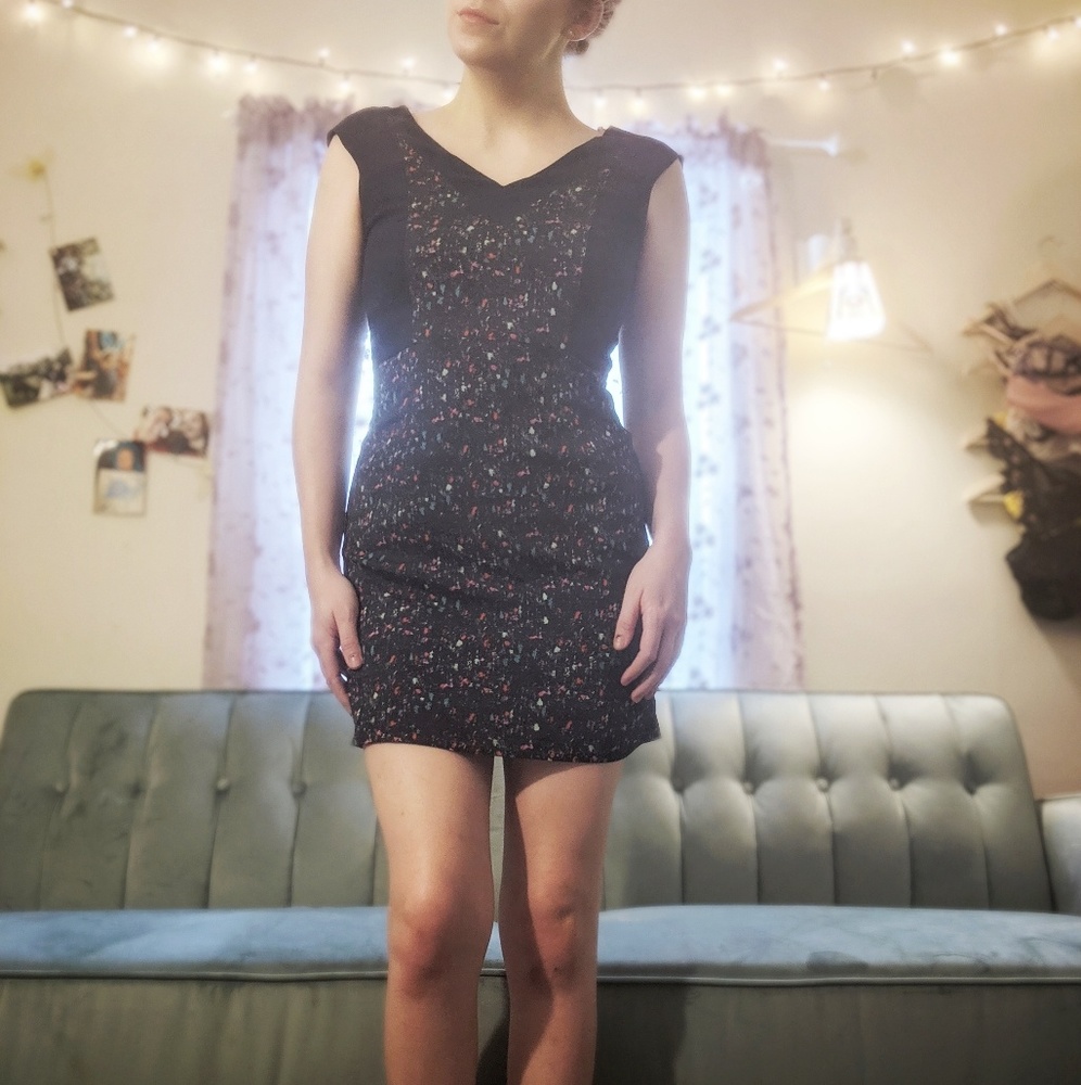 Navy Forever 21 Dress